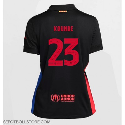 Barcelona Jules Kounde #23 Replika Bortatröja Dam 2024-25 Kortärmad Barcelona Jules Kounde #23 Replika Bortatröja Dam 2024-25 Kortärmad
